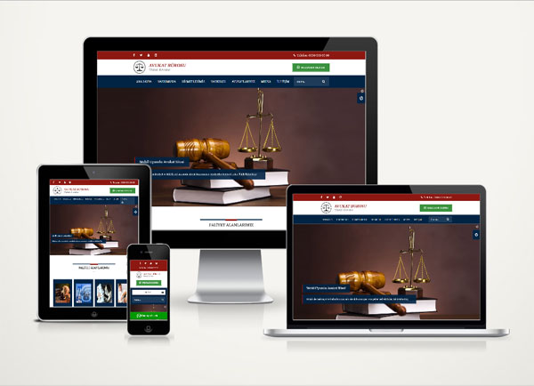 Avukatlık Web Sitesi 