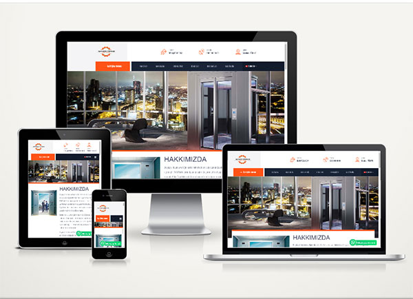 Asansör Firması Web Sitesi