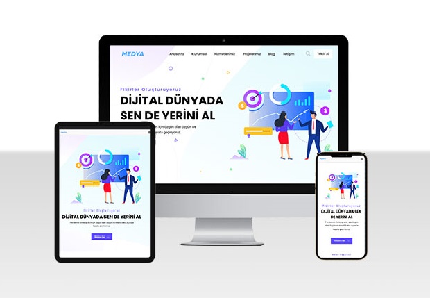 Sosyal ve Dijital Medya Web Sitesi