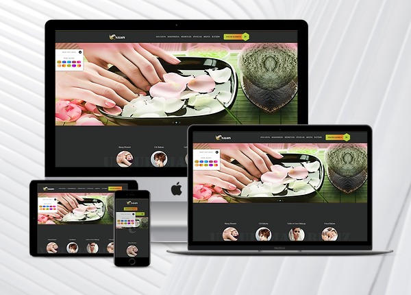 SPA / Güzellik Salonu Web Sitesi
