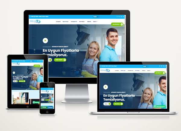 Temizlik Firması Web Sitesi