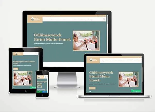 Bakım ve Huzurevi Web Sitesi