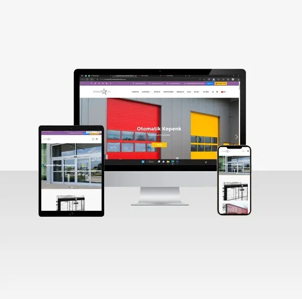 Otomatik Kapı Web Sitesi