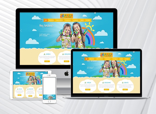 Kreş / Anaokulu Web Sitesi