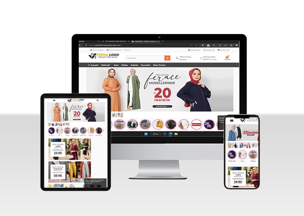 E-Ticaret Tesettür Web Sitesi