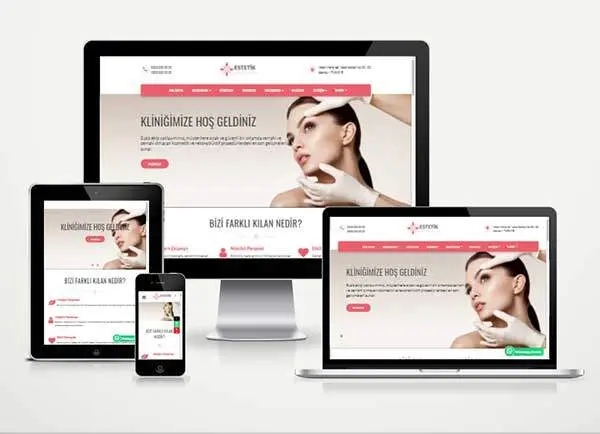 Beauty/Spa Güzellik Web Sitesi
