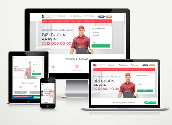 PVC Kapı ve Pencere Web Sitesi