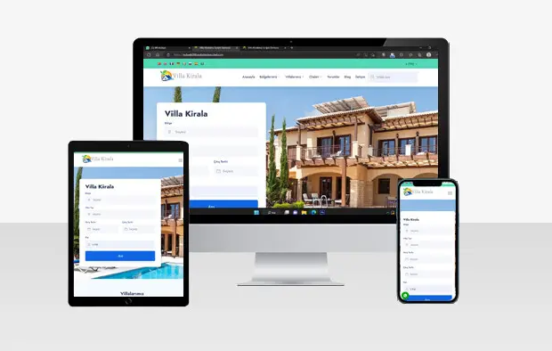 Villa Kiralama Web Sitesi