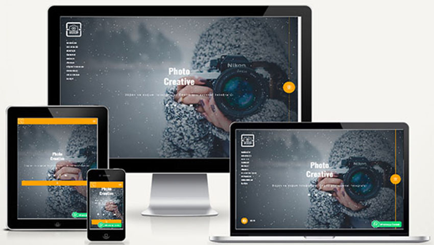 Fotoğrafçı Web Sitesi