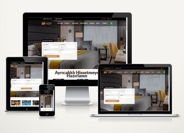 Pansiyon Hotel Web Sitesi