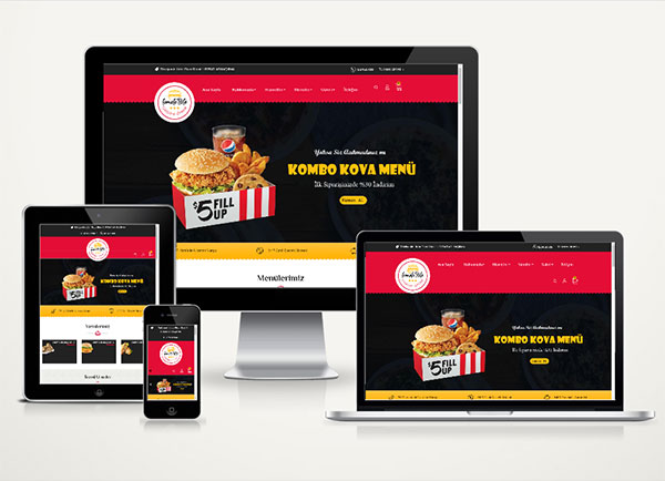 Fastfood Web Sitesi