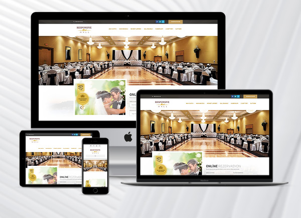 Düğün Salonu Web Sitesi