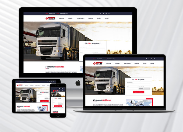 Nakliyatçı Web Sitesi