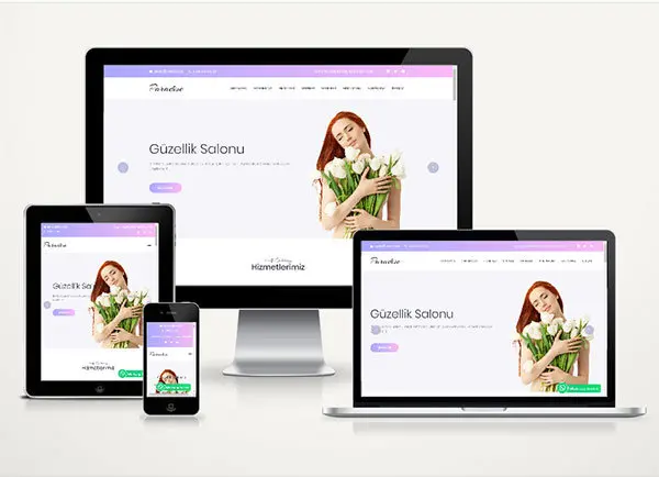 Güzellik Salonu Web Sitesi