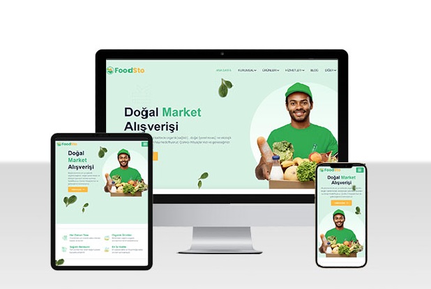 Butik Organik Gıda Web Sitesi
